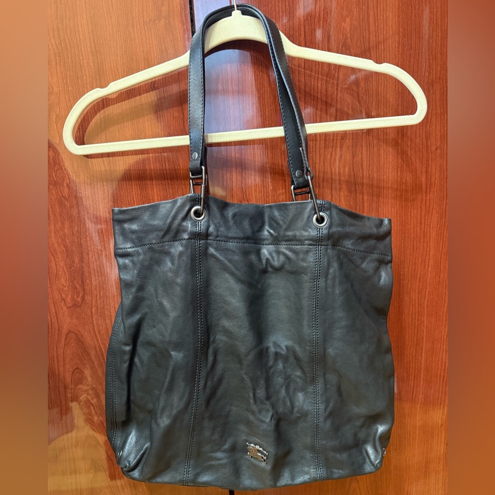 Burberry Black Leather Tote - Picture 14 of 14